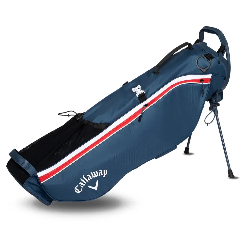 Callaway Carry+ Stand Bag Navy/White/Red
