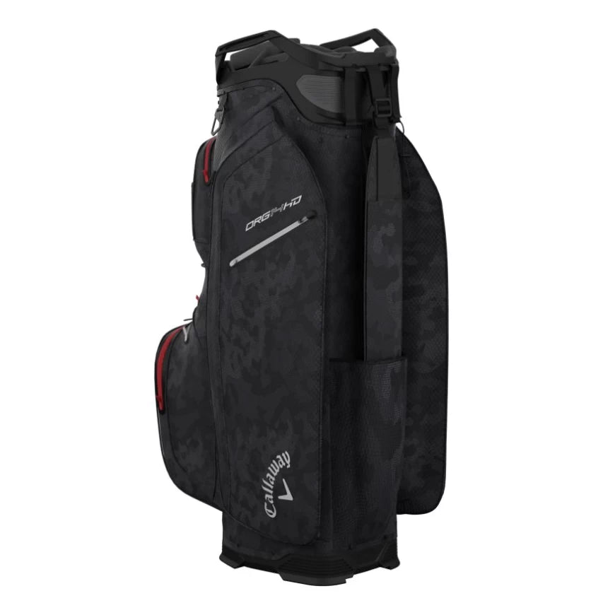 Callaway Org 14 HD Cart Bag - Graphite/Desert Camo/Red