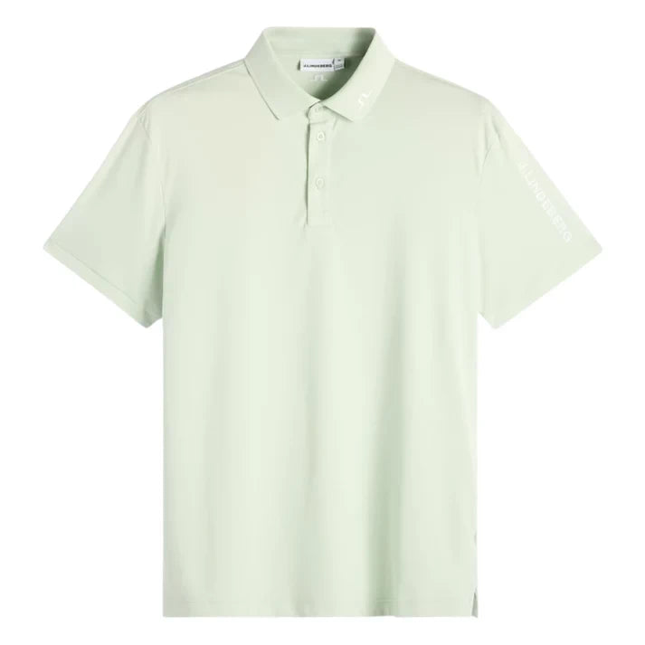 J.Lindeberg Mens Tour Tech Polo Subtle Green GMJT14647
