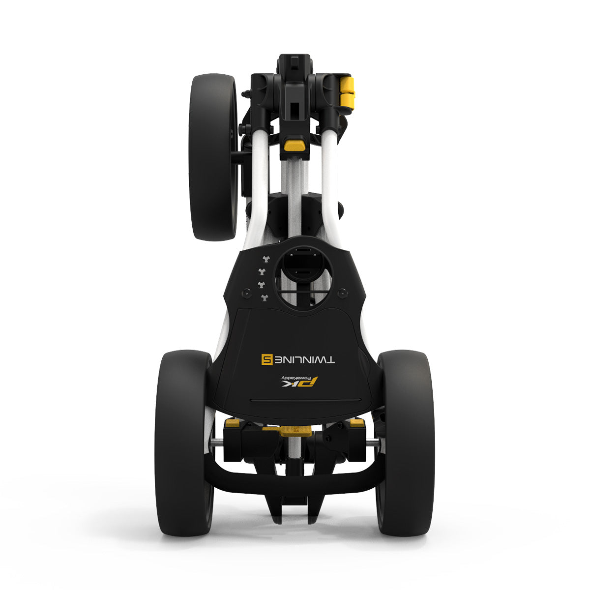 Powakaddy TwinLine 5 Push Golf Trolley - White