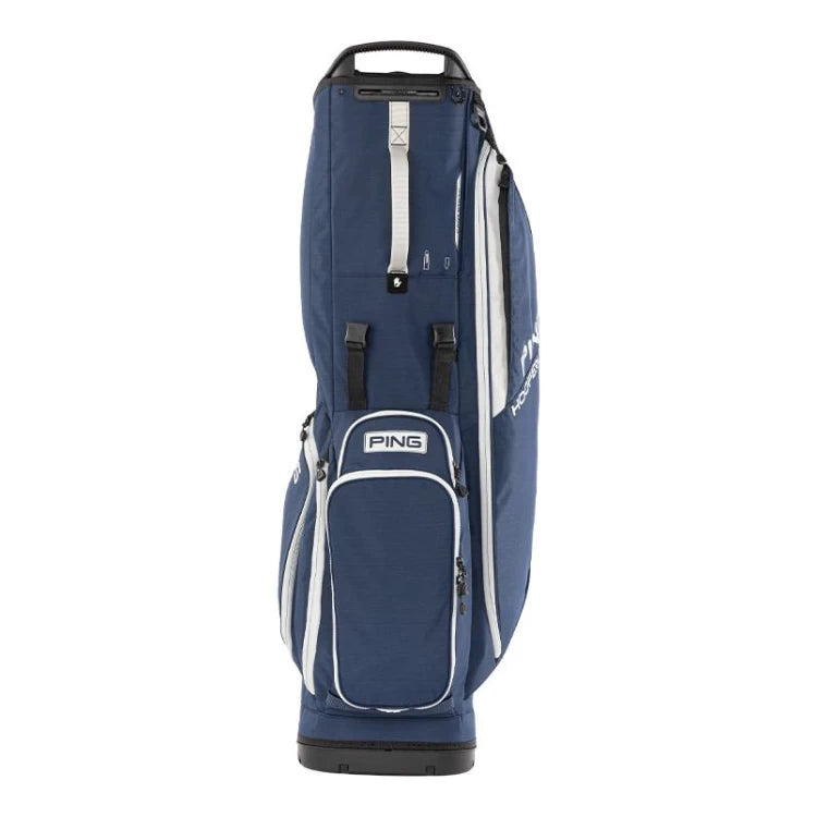 Ping Hoofer Lite Carry Bag - Heather Navy/Platinum Lilac/Plum