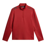 L.Lindeberg Mens Vinnie Quarter Zip Mid Layer Bossa Nova