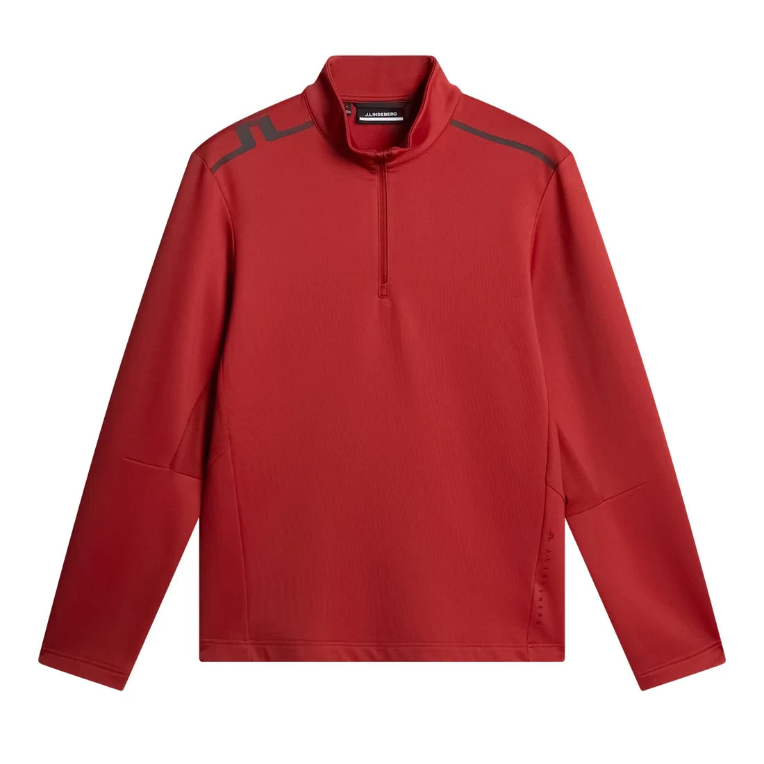 L.Lindeberg Mens Vinnie Quarter Zip Mid Layer Bossa Nova