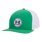 Under Armour Mens Iso Chill Drive Low Stretch Cap Green/Midnight Navy