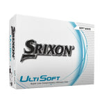 Srixon UltiSoft Golf Balls FREE Personalisation (White) Min 2 Doz.