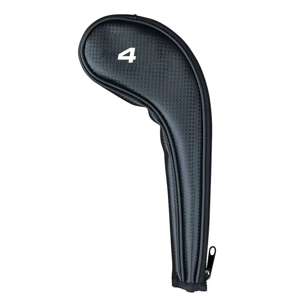 Masters Golf Deluxe Graphite Iron Covers 4 Sw Black