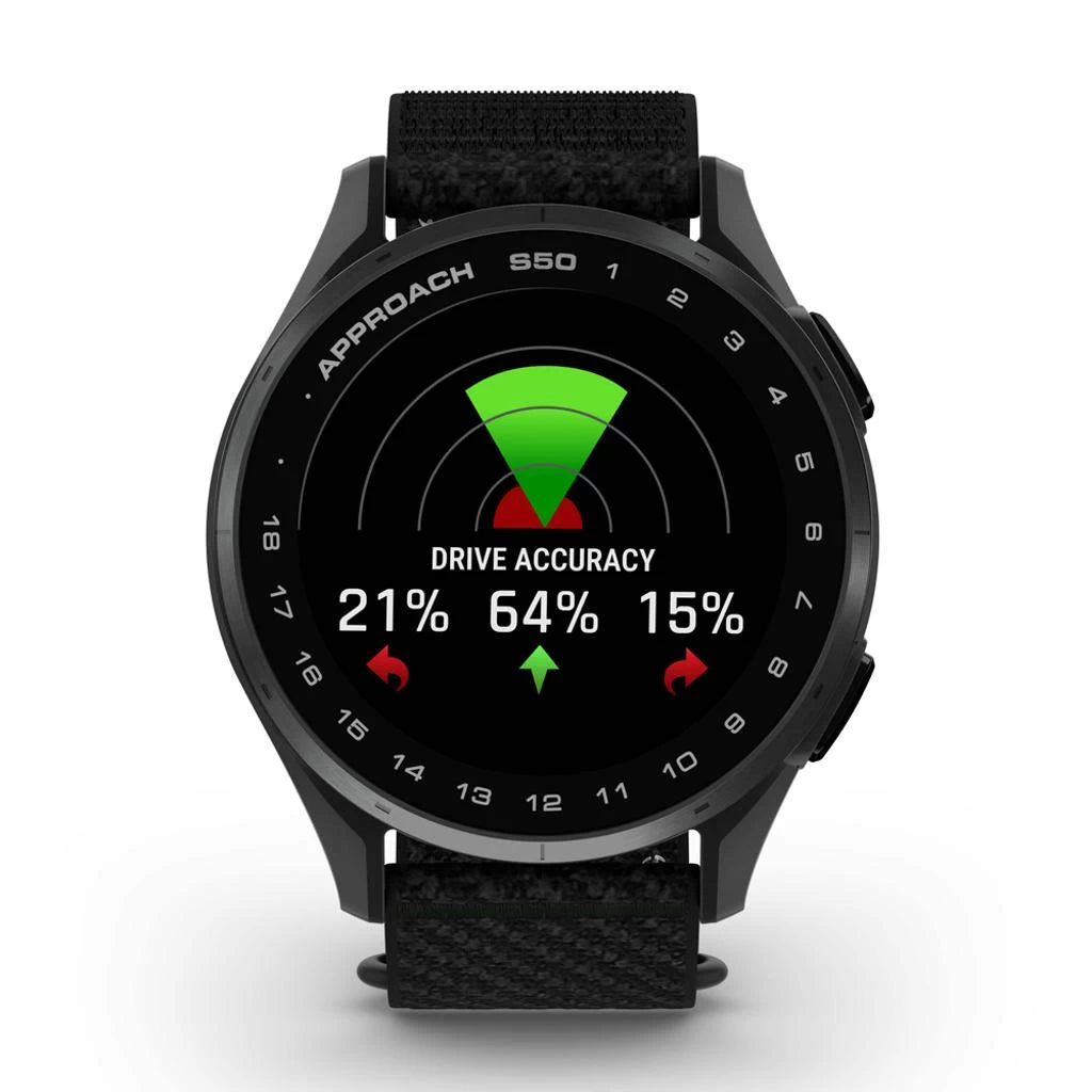 Garmin S50 Approach GPS Watch - Black