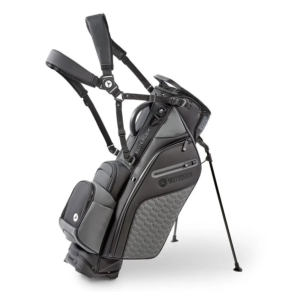 Motocaddy EliteFlex Hybrid Golf Bag - Charcoal/Black