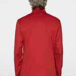 L.Lindeberg Mens Vinnie Quarter Zip Mid Layer Bossa Nova