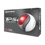 TaylorMade TP5x Golf Balls 1 Dozen (White)