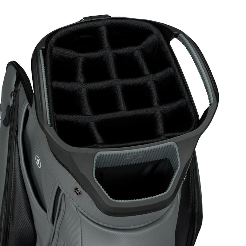 TaylorMade Deluxe Cart Bag - Black/Grey