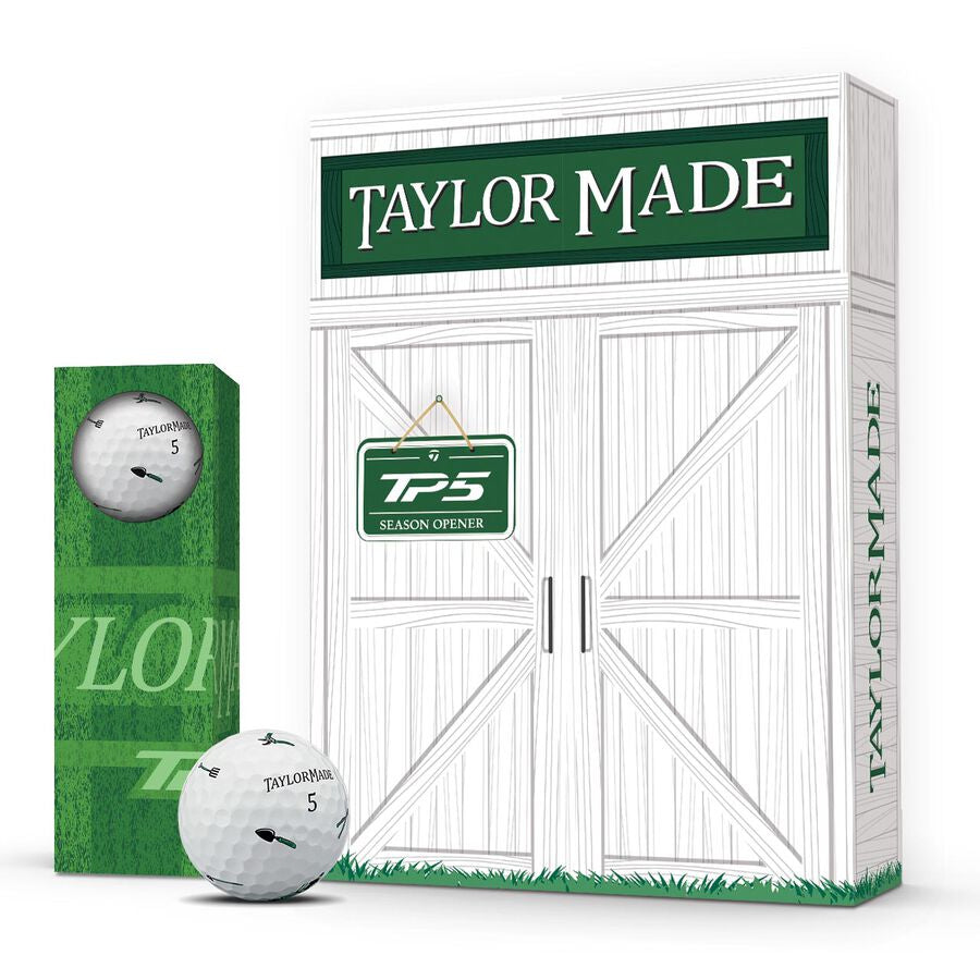 TaylorMade TP5 pix Season Opener Golf Balls 1 Dozen (White)