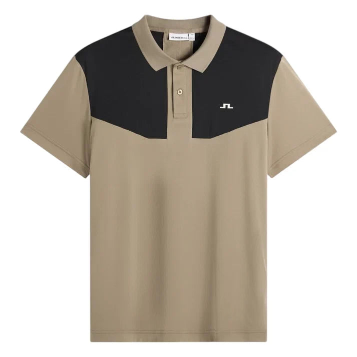 J.Lindeberg Mens Calex Polo Black GMJT16135