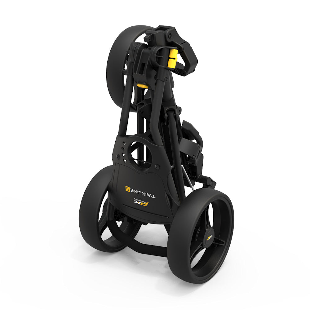 Powakaddy TwinLine 5 Push Golf Trolley - Black