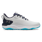 Under Armour Mens Drive Pro Clone SL Golf Shoes - Grey/Navy/Silver