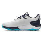 Under Armour Mens Drive Pro Clone SL Golf Shoes - Grey/Navy/Silver