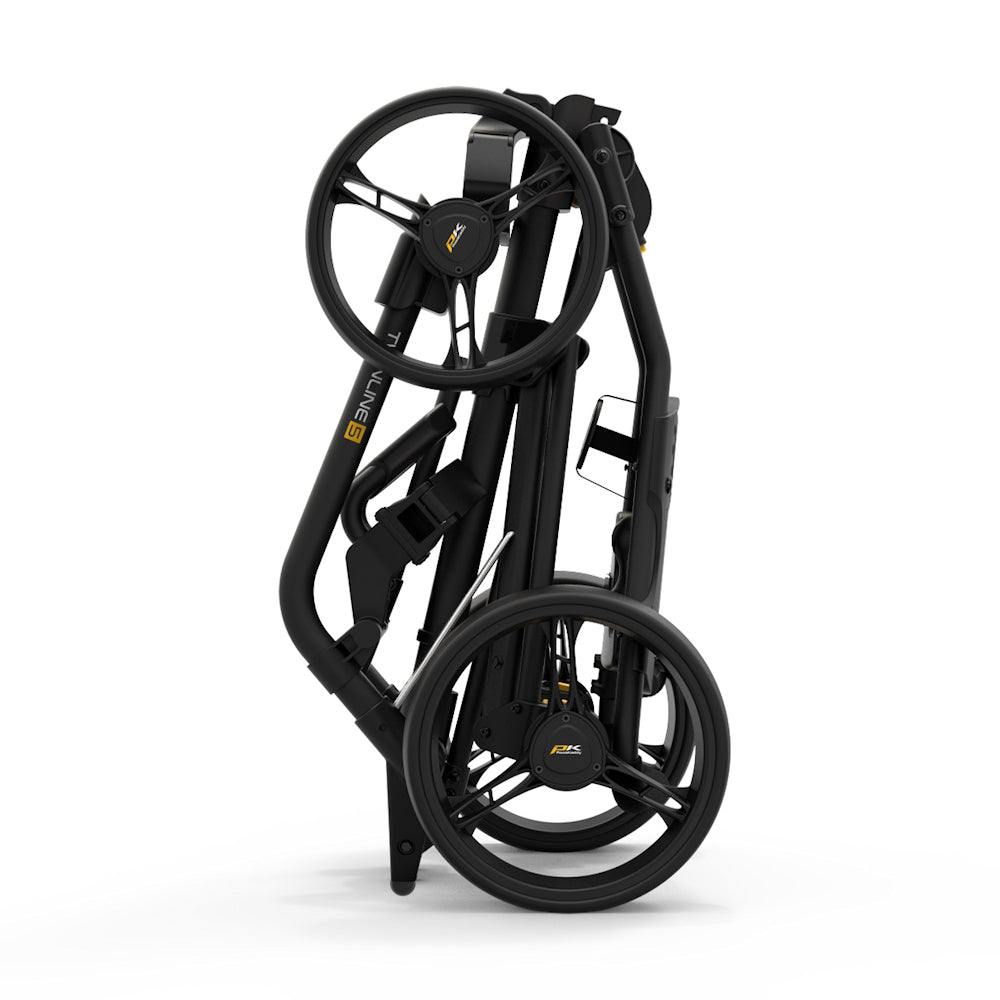 Powakaddy TwinLine 5 Push Golf Trolley - Black