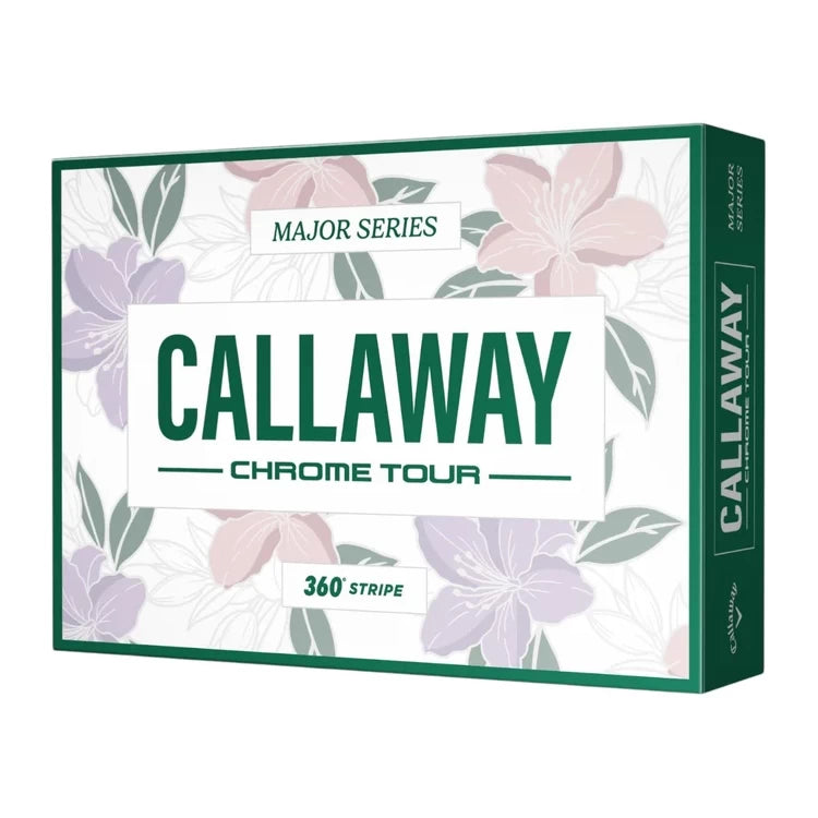 Callaway Limited Edition Chrome Tour Major Series: April Major Golf Balls (Dozen)