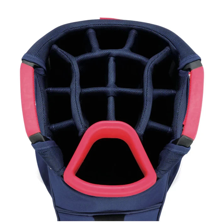 Mizuno BR-D4 Cart Bag - Navy/Red