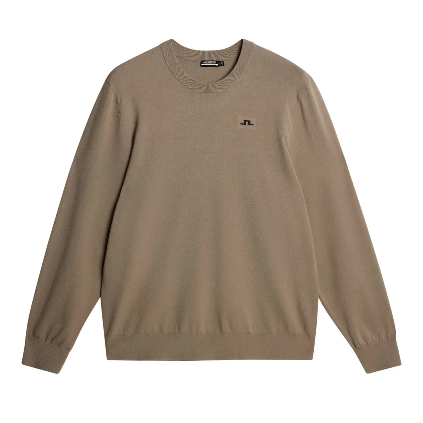 J.Lindeberg Mens Henry Knitted Sweater Brindle GMKW16703