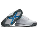 FootJoy Mens Pro SLX Golf Shoes - White/Grey 56912