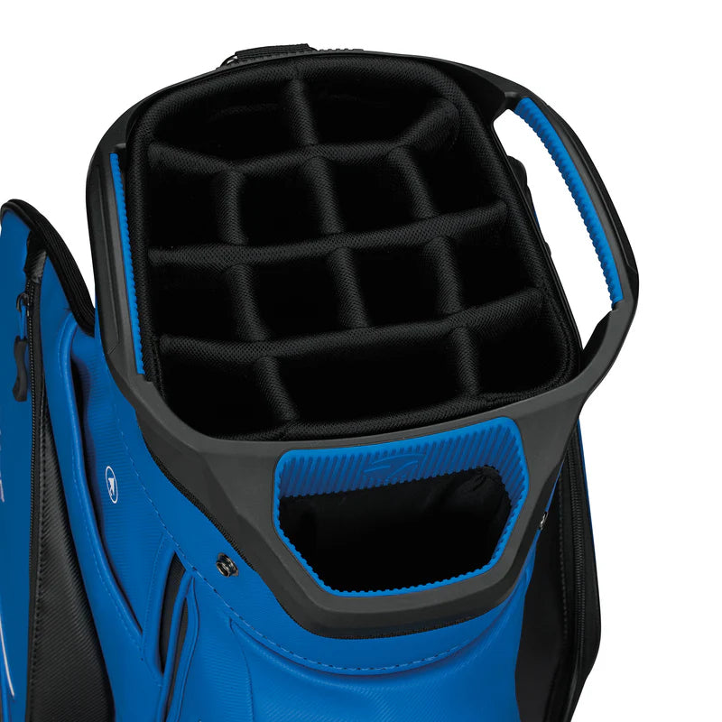 TaylorMade Deluxe Cart Bag - Black/Blue
