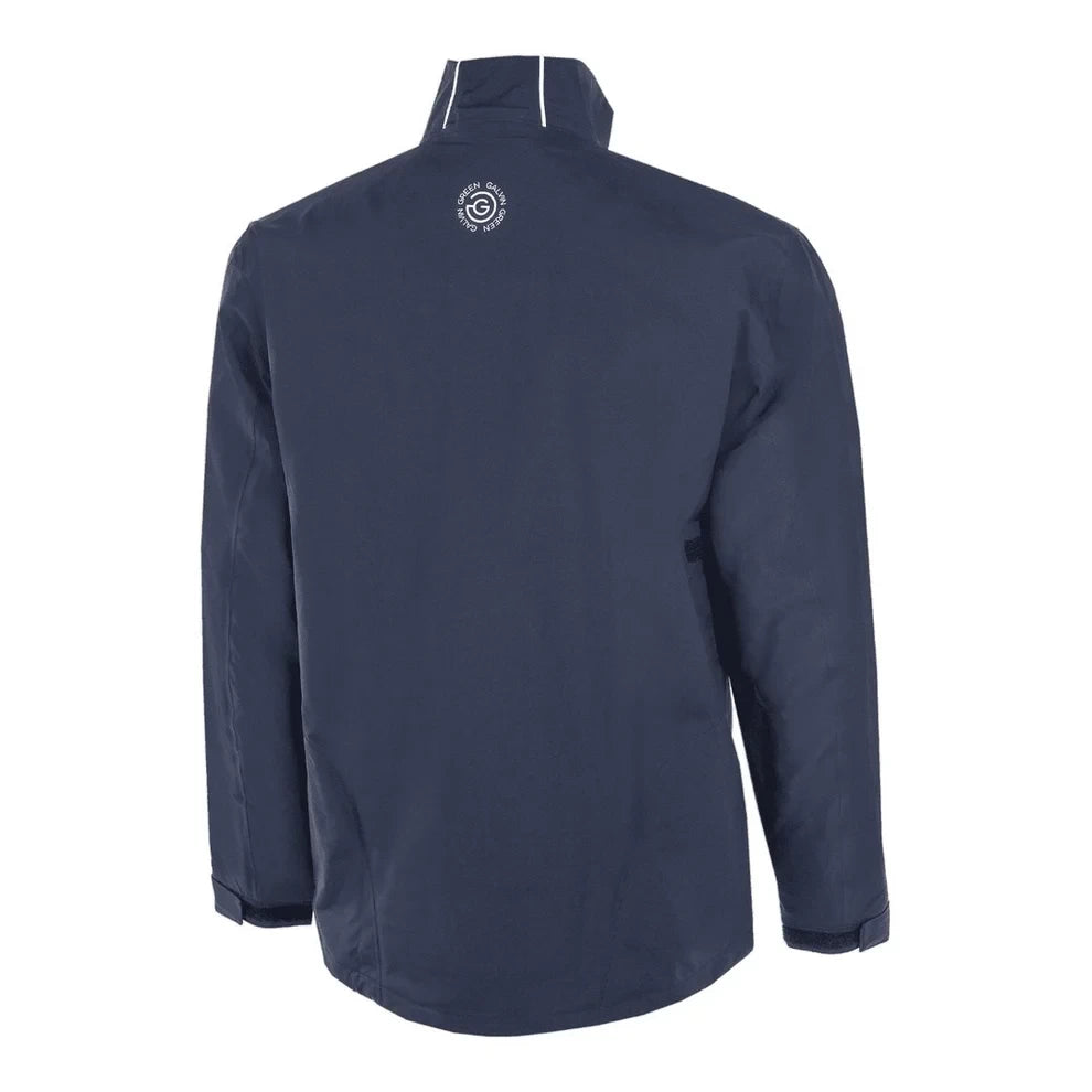Galvin Green Mens Albert Waterproof Jacket Navy/Cool Grey/White