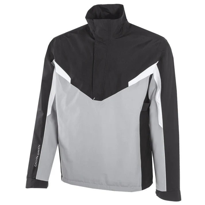 Galvin Green Mens Abe Waterproof Jacket Sharkskin/Black