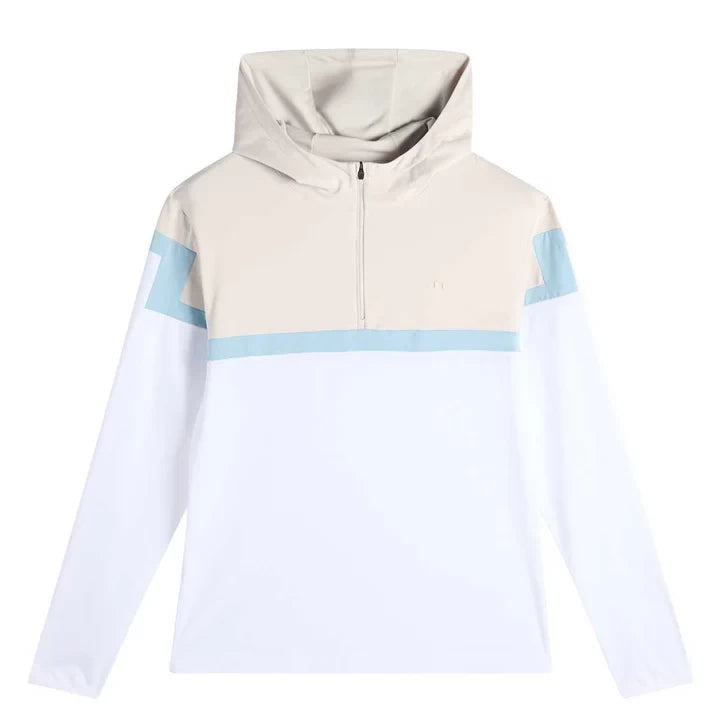 L.Lindeberg Mens Sole Hoodie Moonbeam