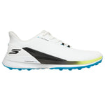 Skechers Mens Pure SI Slip-ins Golf Shoes White/Black/Multi