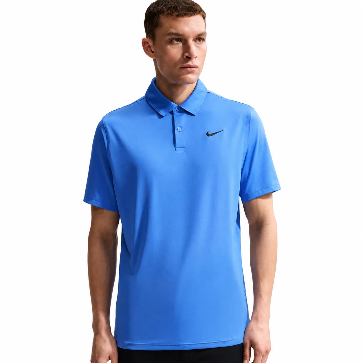 Nike Dri Fit Velocity Golf Polo Pacific Blue