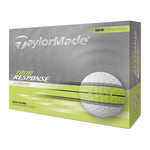 TaylorMade Tour Response Neon Stripe Golf Balls 1 Dozen (Yellow)