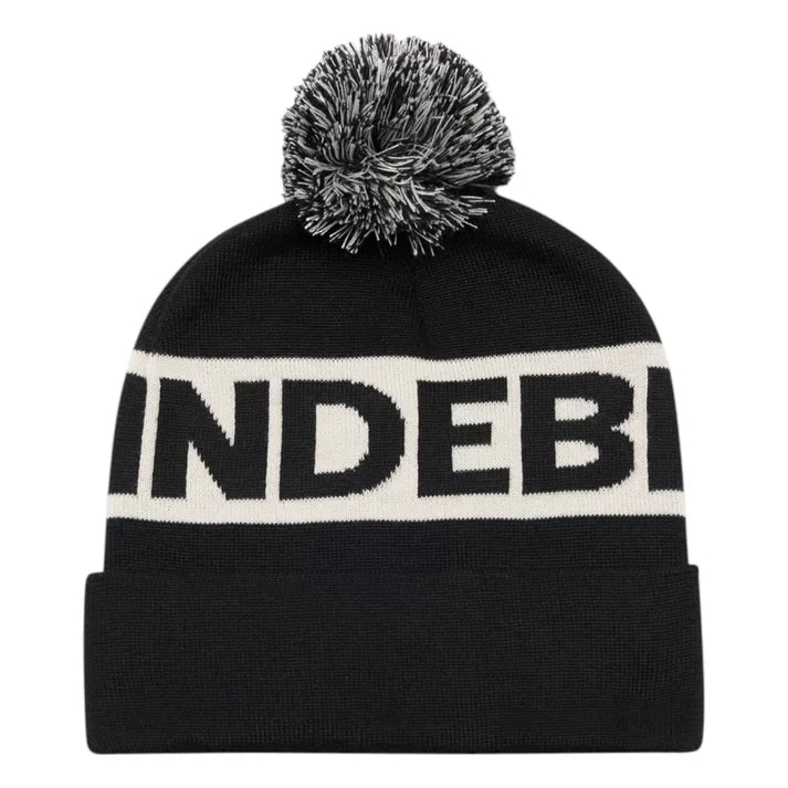 J.Lindeberg Mens Tilo Golf Beanie Black BUAC15661