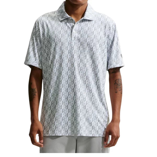 Nike Dri Fit Par Icon Golf Polo White
