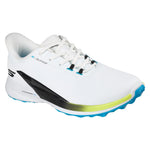 Skechers Mens Pure SI Slip-ins Golf Shoes White/Black/Multi