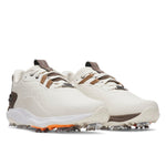 Under Armour Mens Drive Pro Clone Golf Shoes - Stone/Gridiron Brown/Metallic Gun Metal