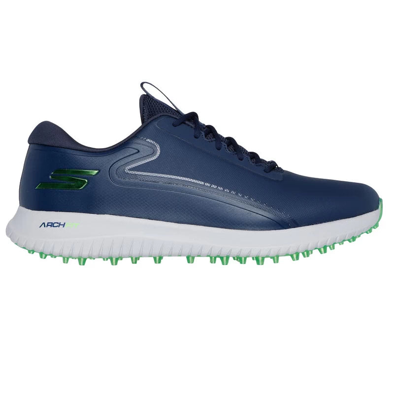 Skechers Mens Go Golf Max 3 Golf Shoes Navy/Lime