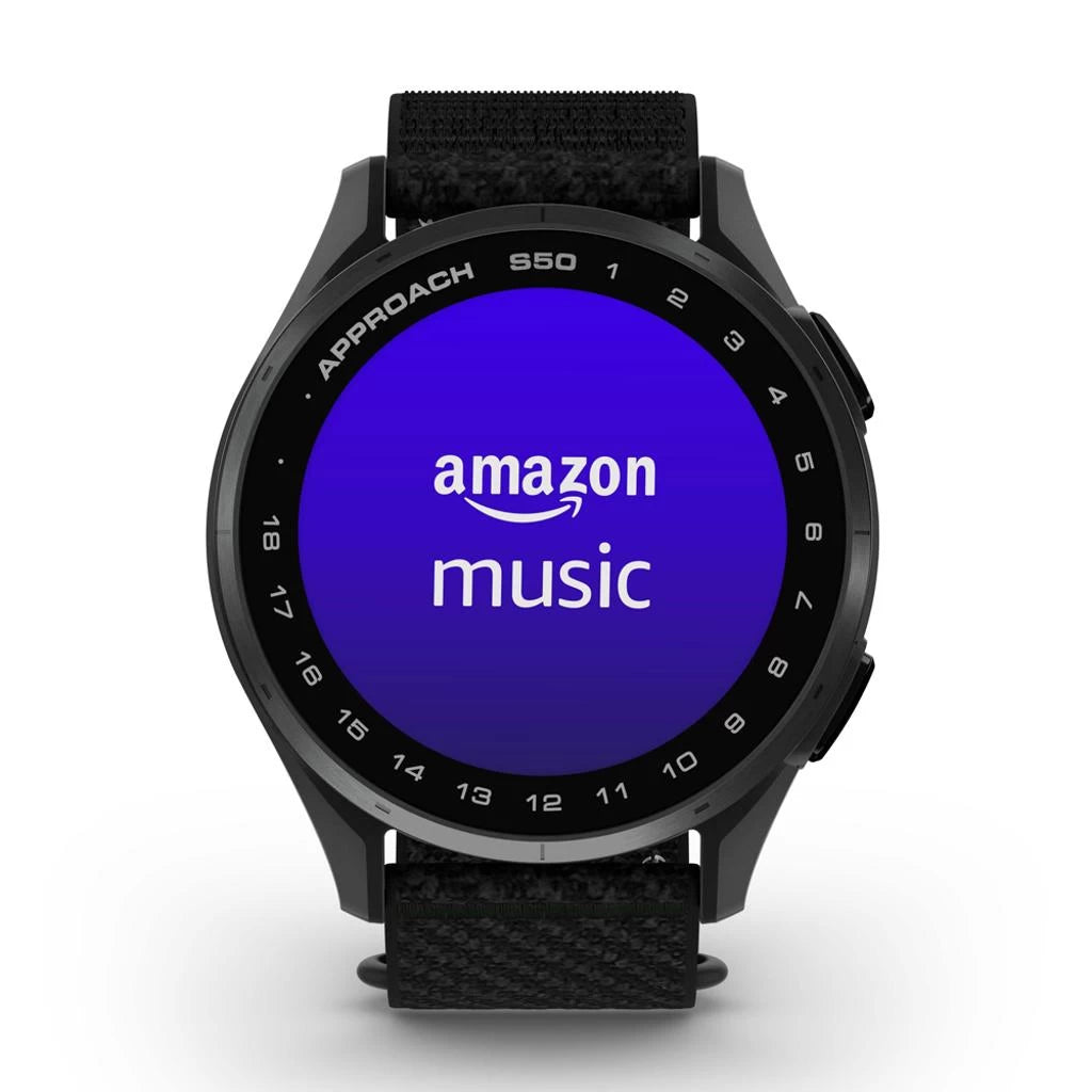 Garmin S50 Approach GPS Watch - Black