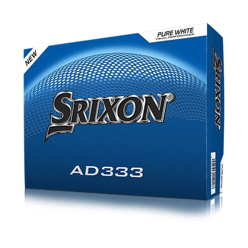 Srixon AD333 Golf Balls FREE Personalisation (White) Min 2 Doz.