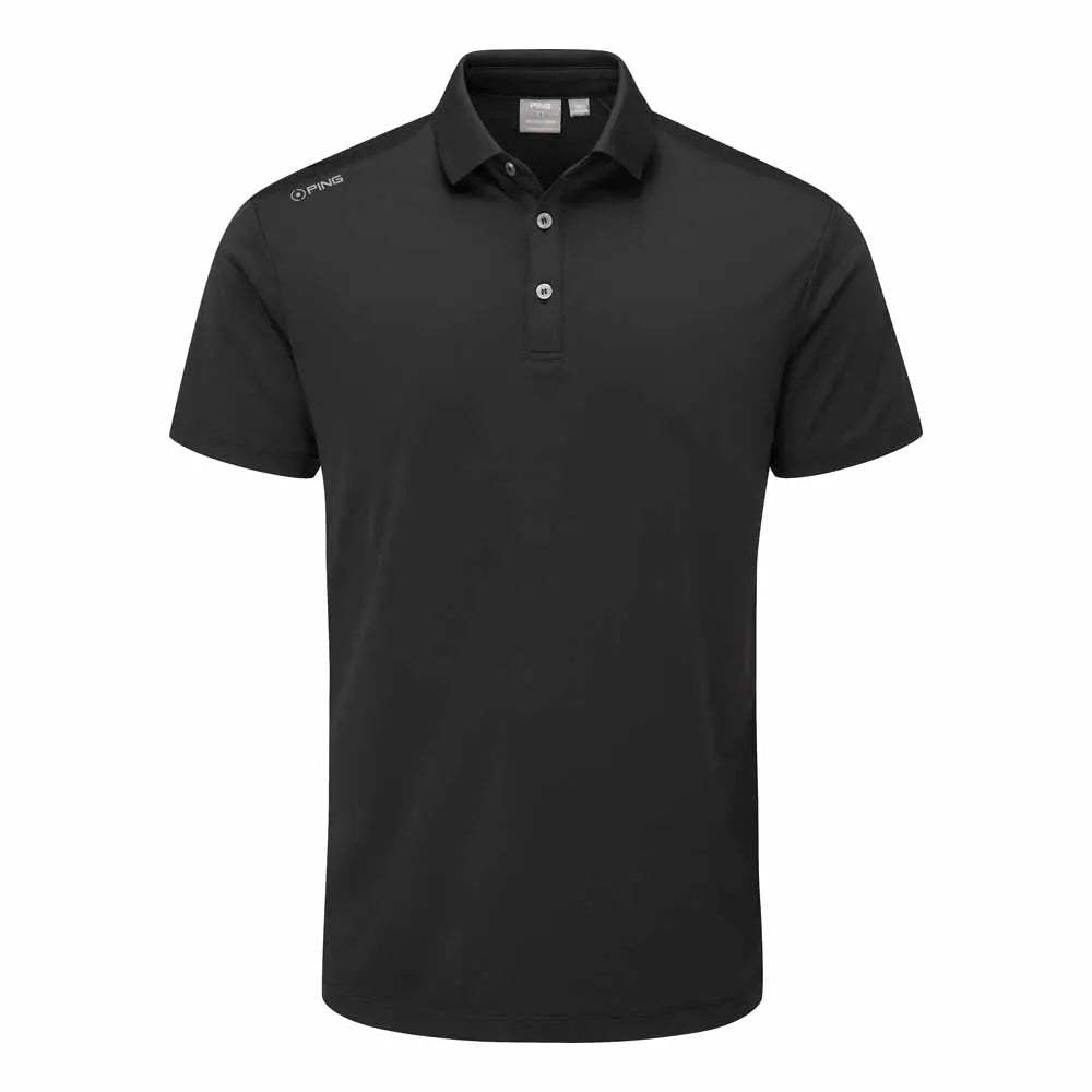 Ping Mens Lindum Polo Shirt - Black