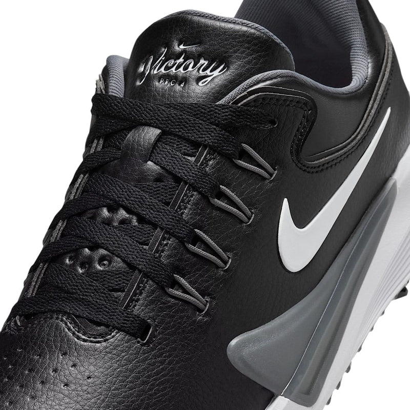 Nike Victory Pro 4 Golf Shoes - Black/White