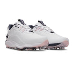 Under Armour Mens UA Drive Pro Clone LE Golf Shoes - White / Midnight Navy