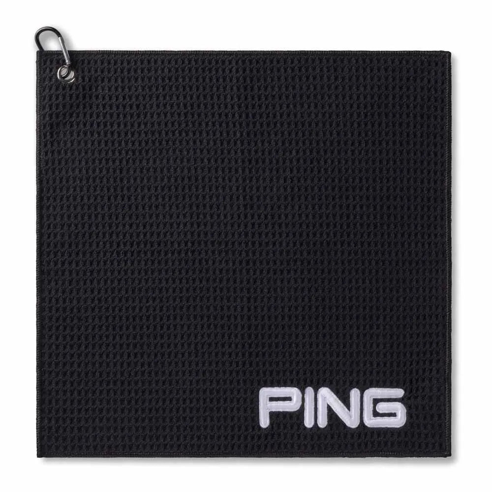 Ping Clip Towel Black