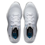 FootJoy Mens Pro SLX Golf Shoes - White/Grey 56912