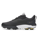 Under Armour Mens Drive Pro Clone Golf Shoes - Black/Anthracite/Metallic Gold