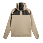 J.Lindeberg Mens Heyden Quilt Hybrid Hood Brindle BMOW16467