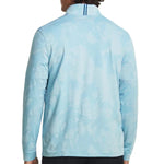 Under Armour Mens Playoff Jacquard ¼ Zip Mid Layer Blizzard/White/Varsity Blue
