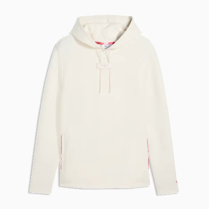 Puma Mens X Palm Tree Crew Hoodie White