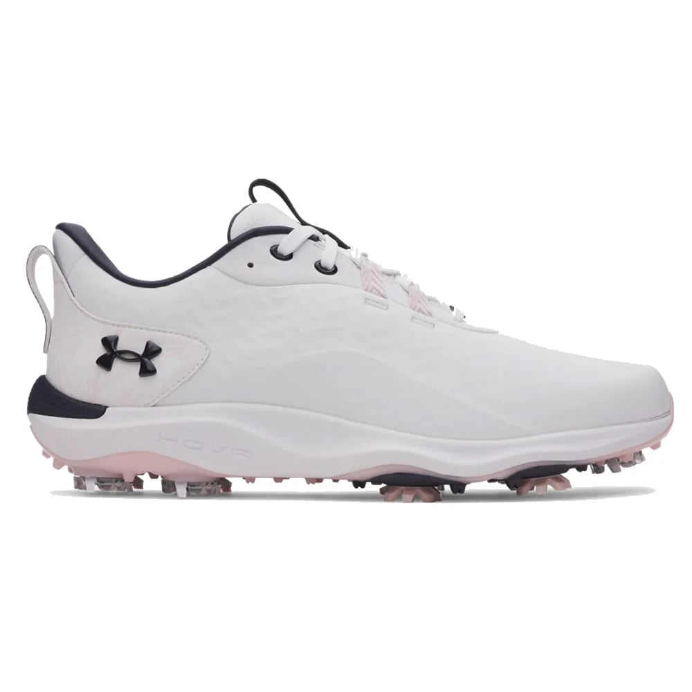 Under Armour Mens UA Drive Pro Clone LE Golf Shoes - White / Midnight Navy
