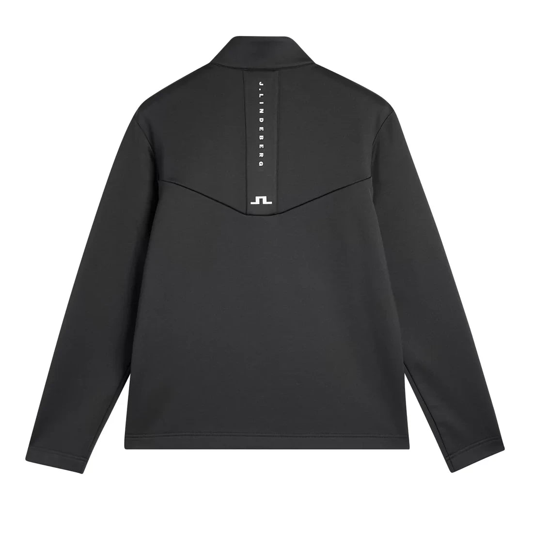 J.Lindeberg Mens Maclean Quarter Zip Mid Layer Black GMJS17071